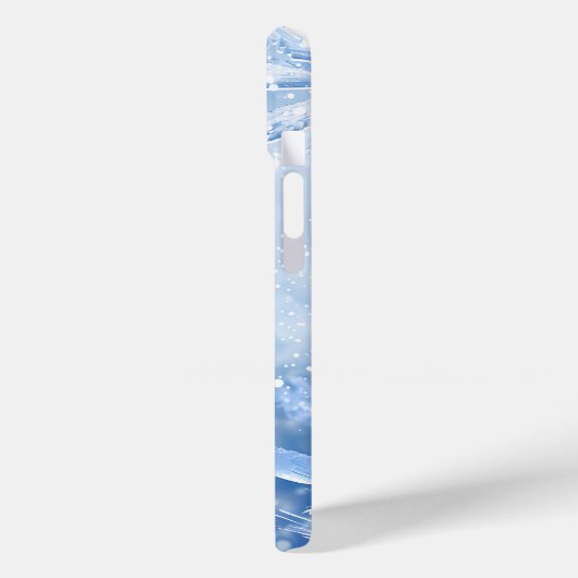 Frosty Blue Delight Telefoon Case (Achterkant / Links)