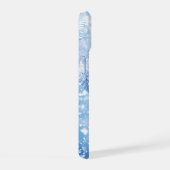 Frosty Blue Delight Telefoon Case iPhone 15 Case (Rechterkant)