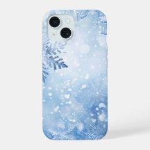 Frosty Blue Delight Telefoon Case