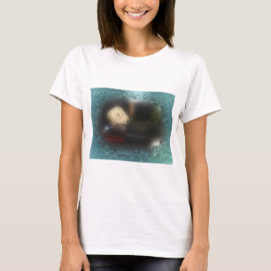 Frosty Blue S'mores Snowman T-shirt