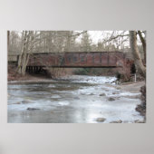 Frosty Bridge Poster (Voorkant)