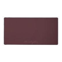 Frosty Champagne Roze Perzik Paarse Ombré met Naam