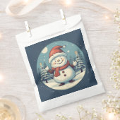 Frosty Charm voor de Feestdagen Bedankzakje (Geknipt)