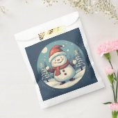 Frosty Charm voor de Feestdagen Bedankzakje (Gezegeld)