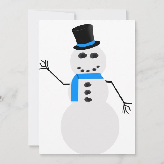 Frosty Christmas Kaart (Voorkant)