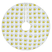 Frosty Cold Beer Mok Kerstboom Rok (Voorkant)