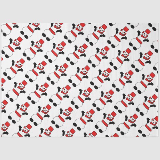 FROSTY DA SNOWMAN TISSUEPAPIER (Voorkant)