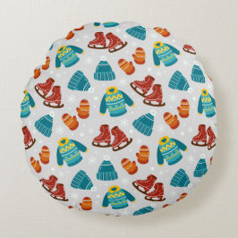 Frosty Days Cosy Rond Kussen