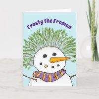 Frosty de Froman Grappige Kerst