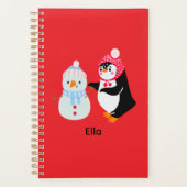 Frosty de Sneeuwman en Pinguïn Planner (Voorkant)