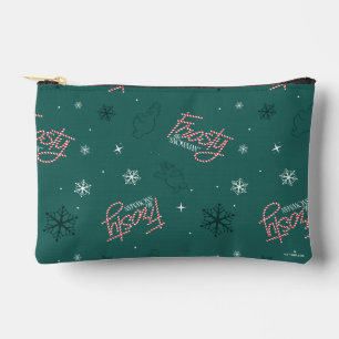 Frosty de Sneeuwman Groene Sneeuwvlok Patroon Etui