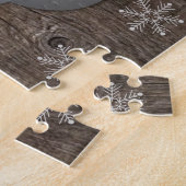 Frosty De Sneeuwman Kerstmis Legpuzzel (Zijkant)