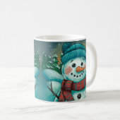 Frosty de Sneeuwman vakantie Mok (Voorkant rechts)