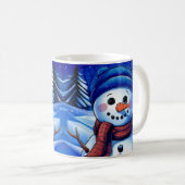 Frosty de Sneeuwman vakantie Mok (Voorkant rechts)
