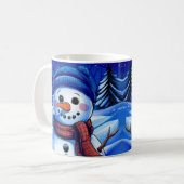 Frosty de Sneeuwman vakantie Mok (Voorkant links)