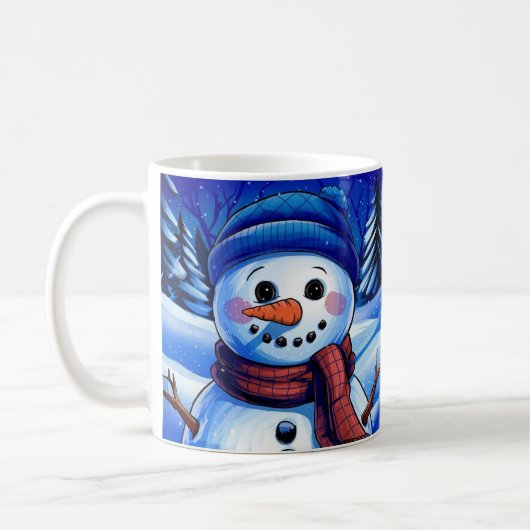 Frosty de Sneeuwman vakantie Mok (Links)