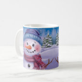 Frosty de Sneeuwman vakantie Mok (Voorkant links)