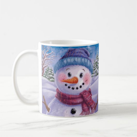 Frosty de Sneeuwman vakantie Mok (Links)
