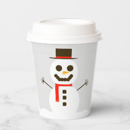 Frosty de Snowman Paper Cup Papieren Bekers