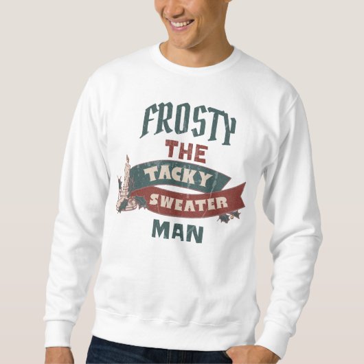 FROSTY DE TACKY TRUI MAN KERSTTRUI (Voorkant)