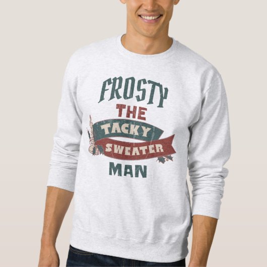 FROSTY DE TACKY TRUI MAN KERSTTRUI (Voorkant)