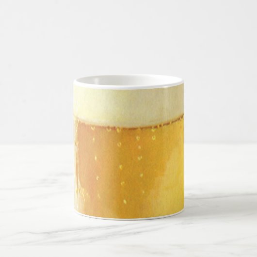 Frosty Draft Beer Afbeelding op een koffie-Mok Koffiemok (Center)