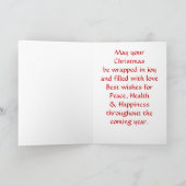 Frosty Dreams Feestdagen Kaart (Binnen)
