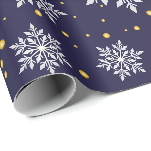 Frosty Elegance Cadeaupapier (Rol Hoek)