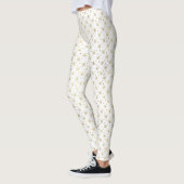 Frosty Elegance Sneeuwvlok Kerstvakantie Leggings (Links)