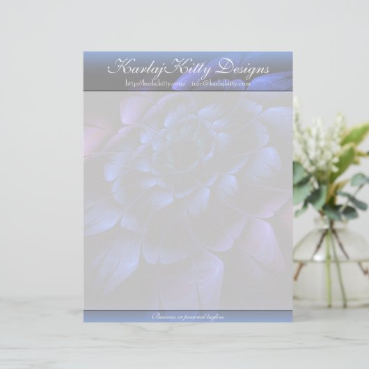 Frosty Flora 2 Briefhoofd (Staand voorkant)