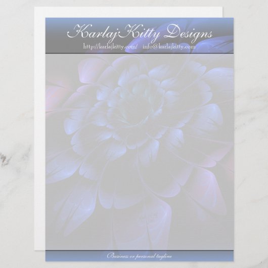 Frosty Flora 2 Briefhoofd (Voorkant / Achterkant)