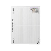 Frosty Forage House|Paarden Notitieblok (Linkerzijde)