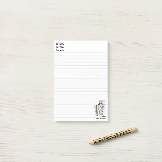 Frosty Forage Post-Its Post-it® Notes (Op bureau)