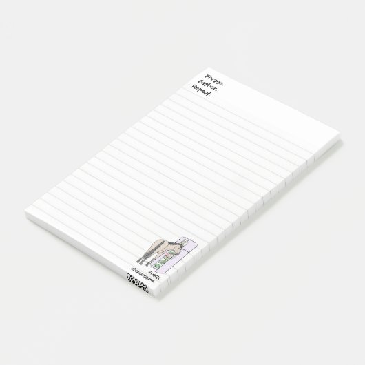 Frosty Forage Post-Its Post-it® Notes (Schuin)