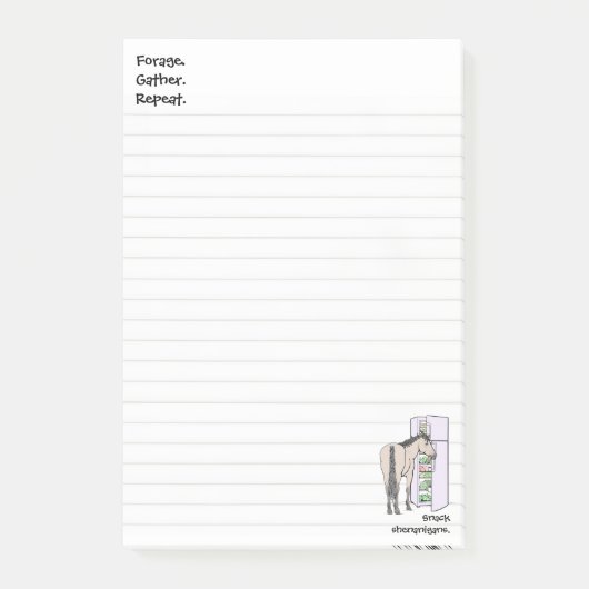 Frosty Forage Post-Its Post-it® Notes (Voorkant)
