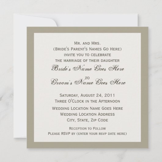 Frosty foto bruiloft uitnodigingen (Achterkant)