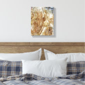 Frosty Grass Canvas Afdruk (Insitu (Slaapkamer))