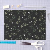 Frosty Green Wreath Tissuepapier (Craft)