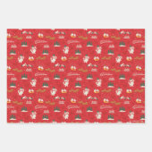 Frosty: het favoriete sneeuwmanpatroon van iederee inpakpapier vel (Voorkant 2)