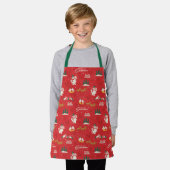 Frosty: het favoriete sneeuwmanpatroon van iederee schort (Gedragen)