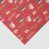 Frosty: het favoriete sneeuwmanpatroon van iederee tissuepapier (Detail)