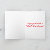 Frosty het Fro-Man Feestdagen Kaart (Binnen)