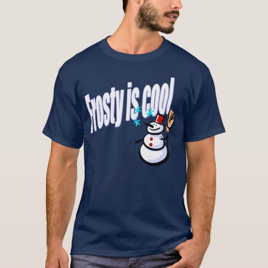 Frosty is cool t-shirt (Voorkant)