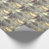 Frosty Leaves Gift Wrap Cadeaupapier (Hoek)