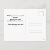 Frosty Lijst Holiday Feestdagenkaart (Achterkant)