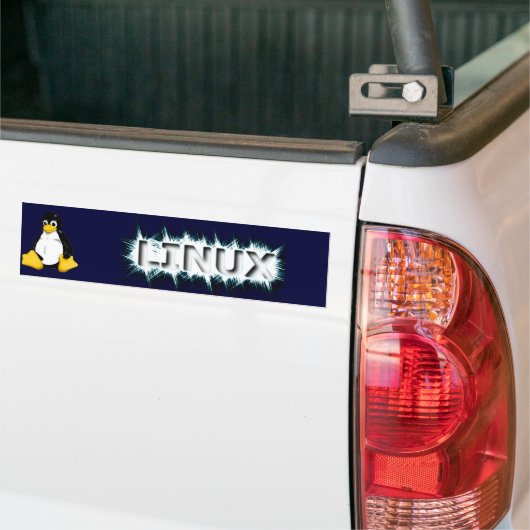 FROSTY LINUX BUMPERSTICKER (Op Truck)