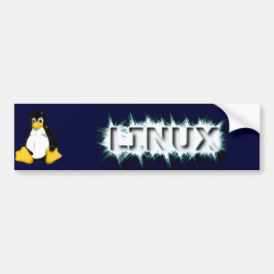 FROSTY LINUX BUMPERSTICKER