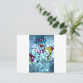 FROSTY LOVE.jpg Briefkaart (Staand voorkant)