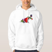 Frosty Mannen zat Hoodie (Voorkant)