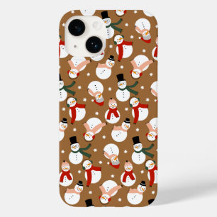 Frosty Merry Snowman Wonderland Case-Mate iPhone 14 Hoesje